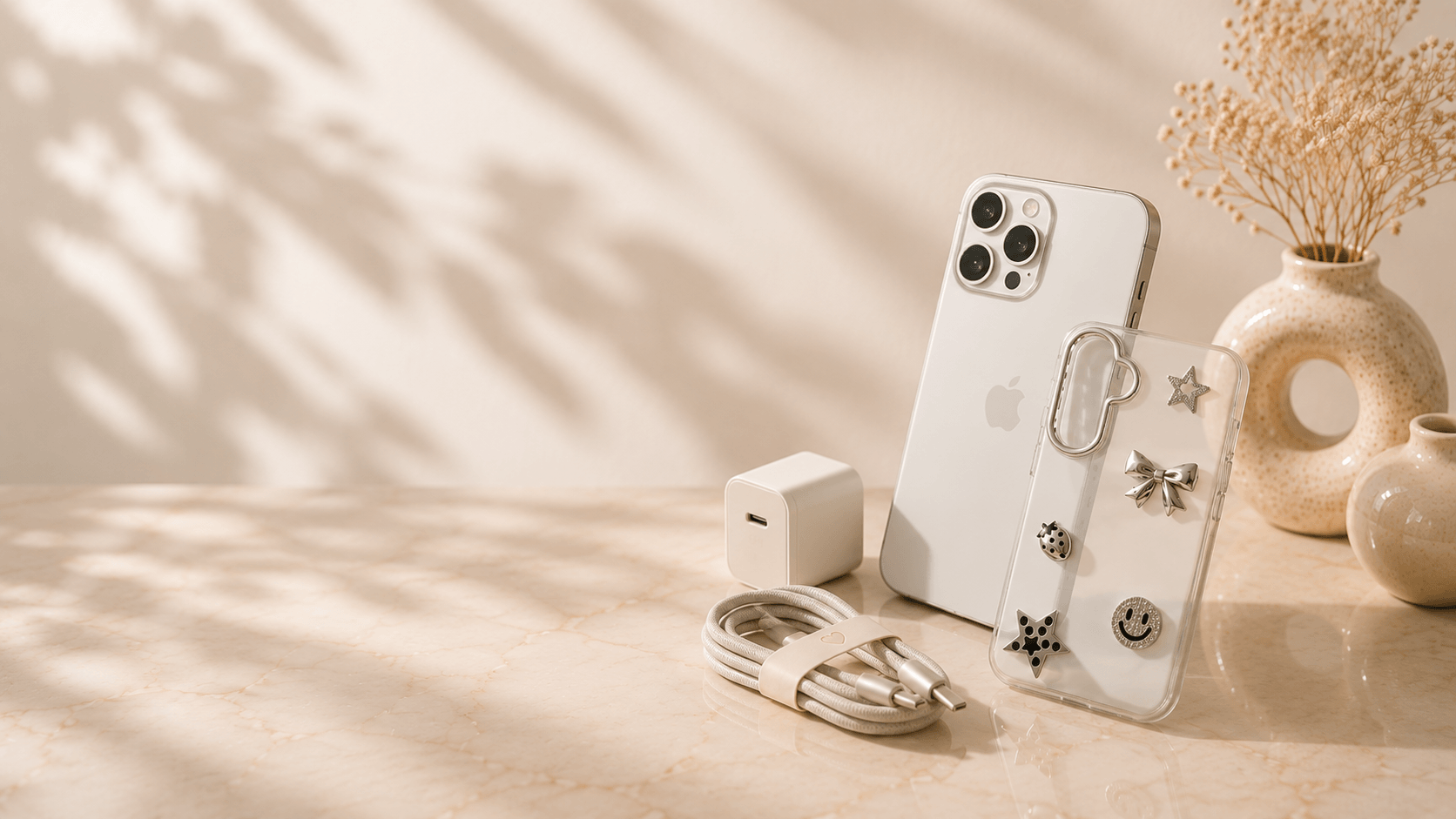 Celulares y accesorios W.todocell en una composicion editorial.